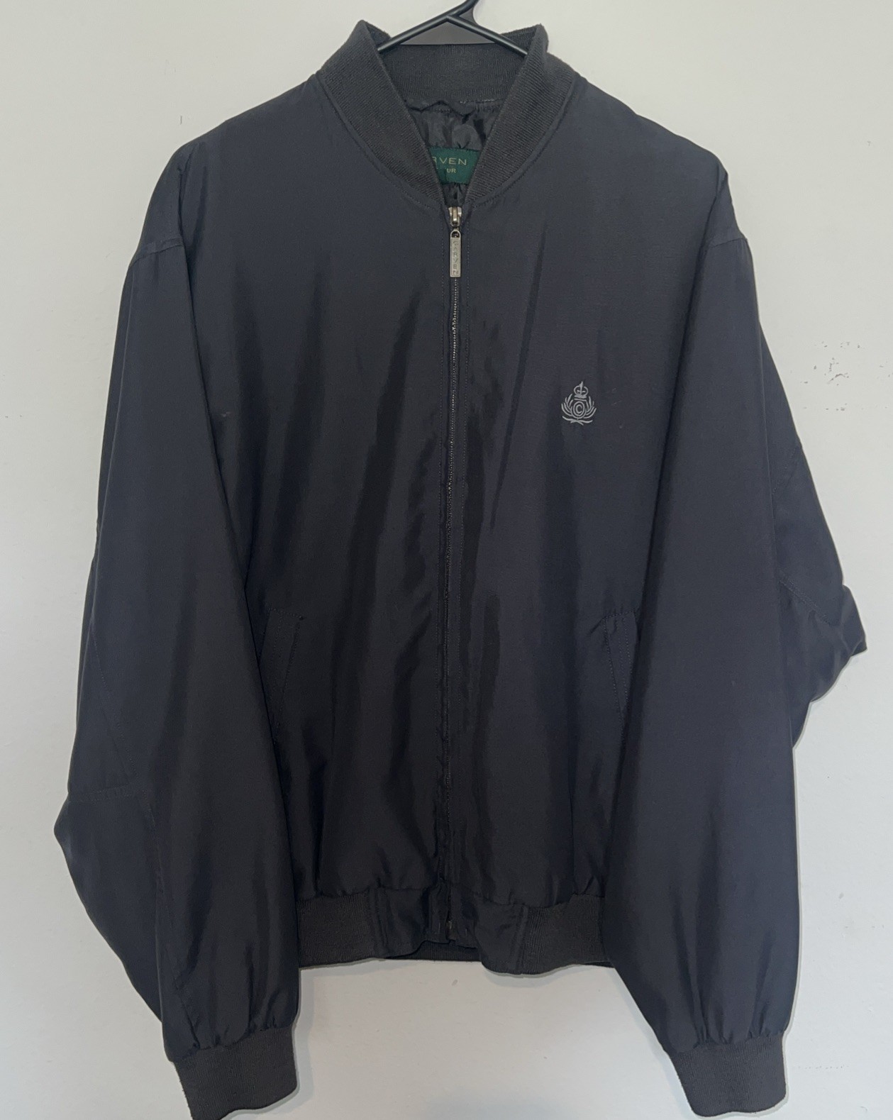 Carven Monsieurs Jacket Mens M Bomber Lightweight Zipper Polyester