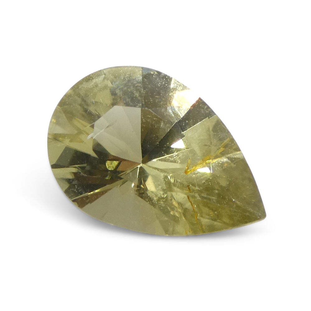 1.47ct Pear Yellow Tourmaline