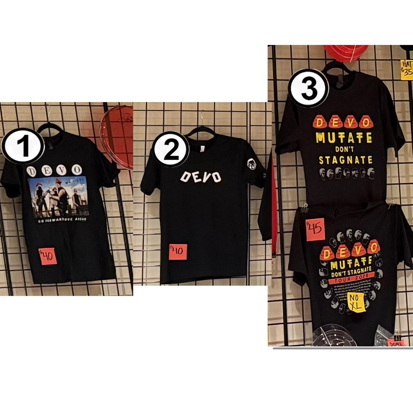 Devo Mutate Don't Stagnate 2026 Tour Merch T-shirt reprint,  FAST SHIP