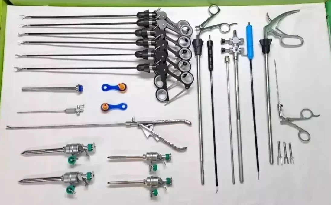21PC - Laparoscopic Sugery Set SS High Quality Reusable Autoclave Instruments 21PC - Laparoscopic Sugery Set SS High Quality Reusable Autoclave Instruments