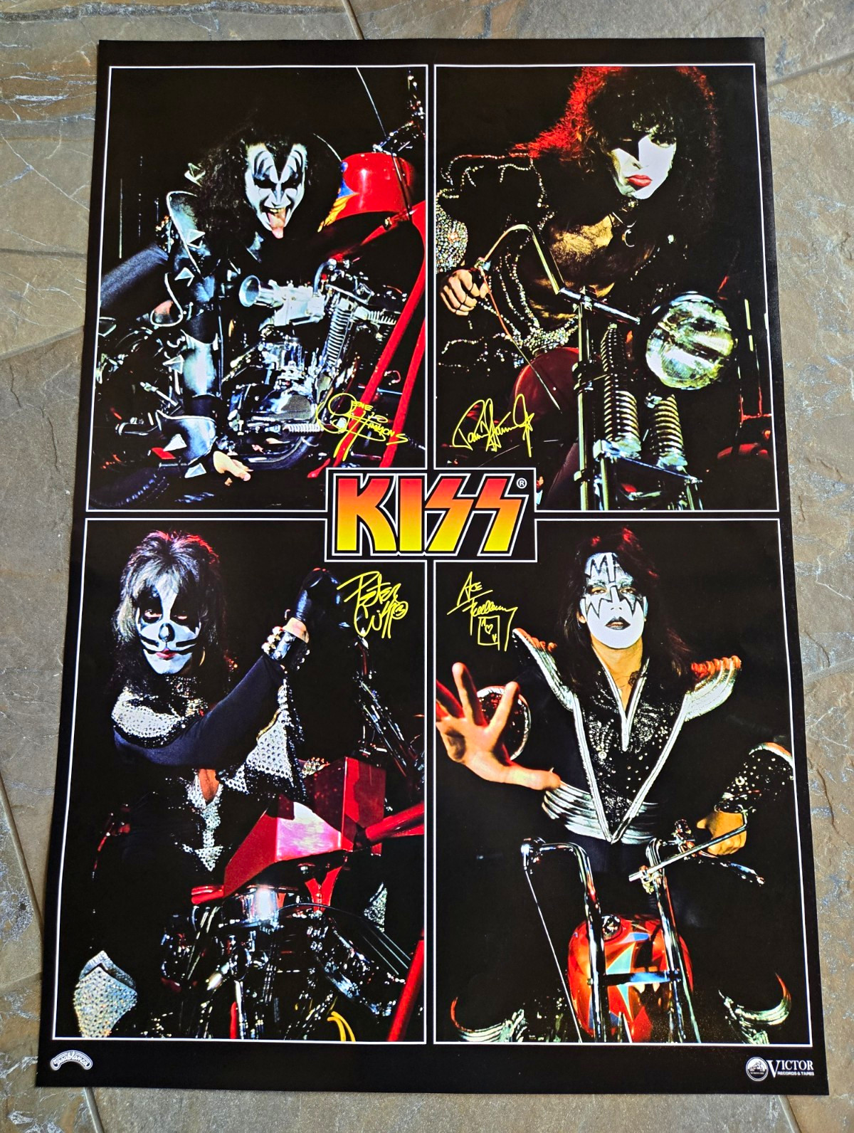 Kiss Custom Choppers Poster Print 24x35 Kiss Custom Choppers Poster Print 24x35