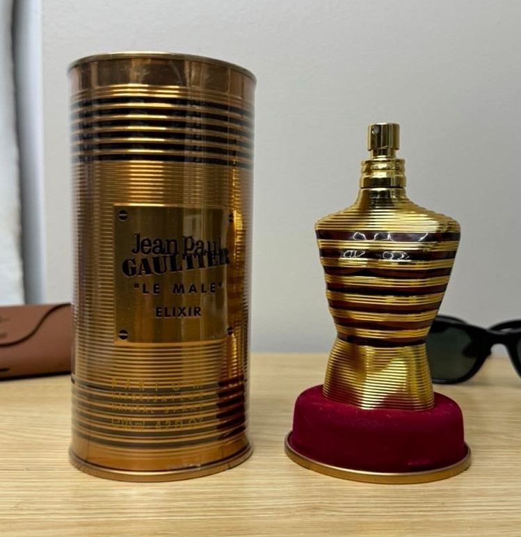 Jean Paul Gaultier Le Male Elixir Elixir Spray for Men, 4.2 fl oz