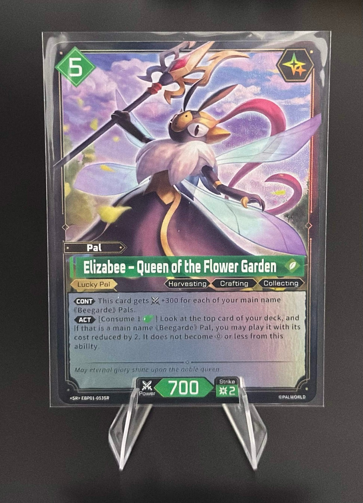 PalWorld Dawn of Palpagos EBP01-053SR Elizabee - Queen of the Flower Garden SR PalWorld Dawn of Palpagos EBP01-053SR Elizabee - Queen of the Flower Garden SR