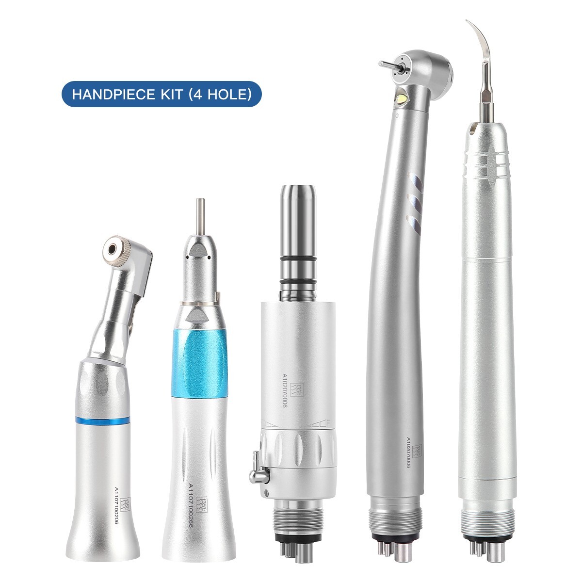FDA Dental Unidad de entrega portatil móvil Compresor de aire Succión 4Hole