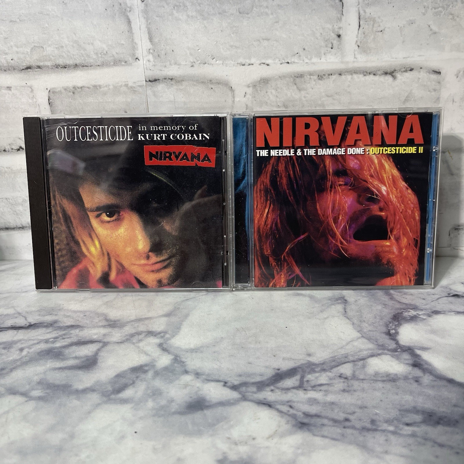 Nirvana Outcesticide I in Memory Of Kurt Cobain & II The Needle & the Damage CD