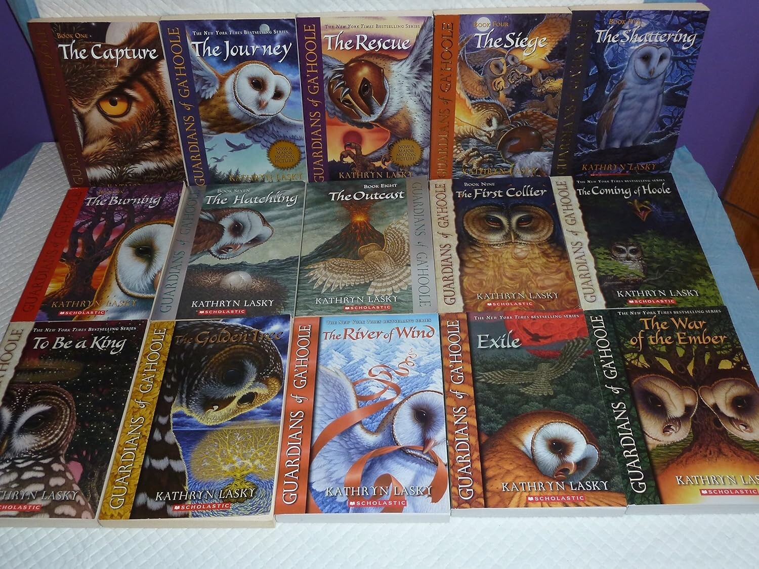Guardians of Ga\'hoole Complete Set, Books 1-15 by Kathryn Lasky Guardians of Ga\'hoole Complete Set, Books 1-15 by Kathryn Lasky