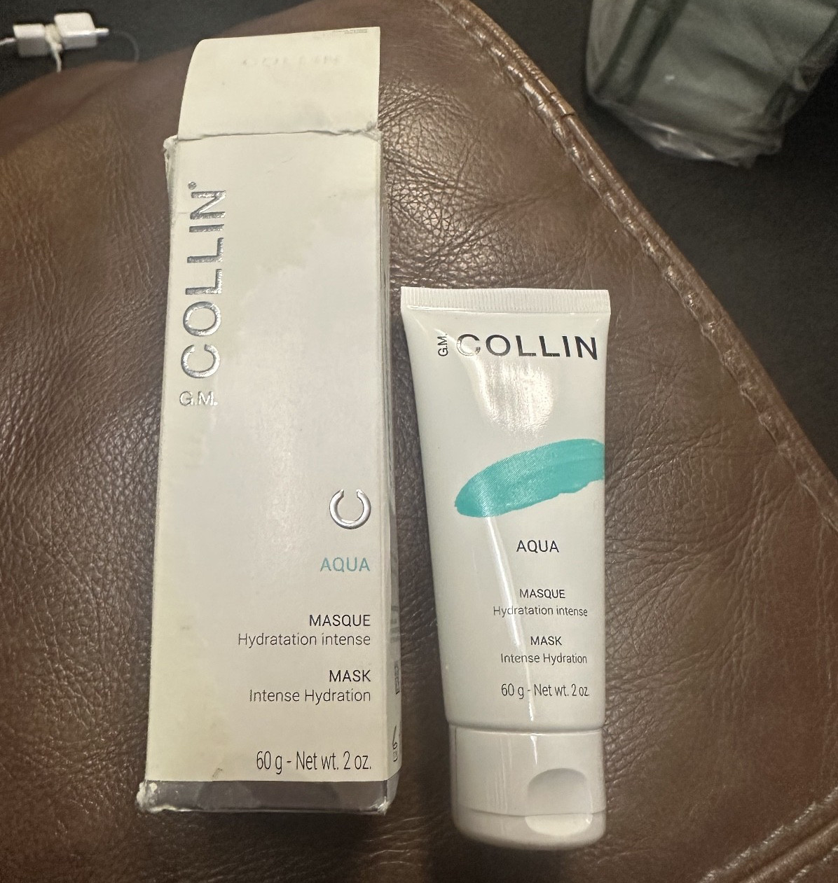 GM Collin Aqua Mask60ML 2oz Pro 09/2023 NEW IN DAMAGED BOX GM Collin Aqua Mask60ML 2oz Pro 09/2023 NEW IN DAMAGED BOX