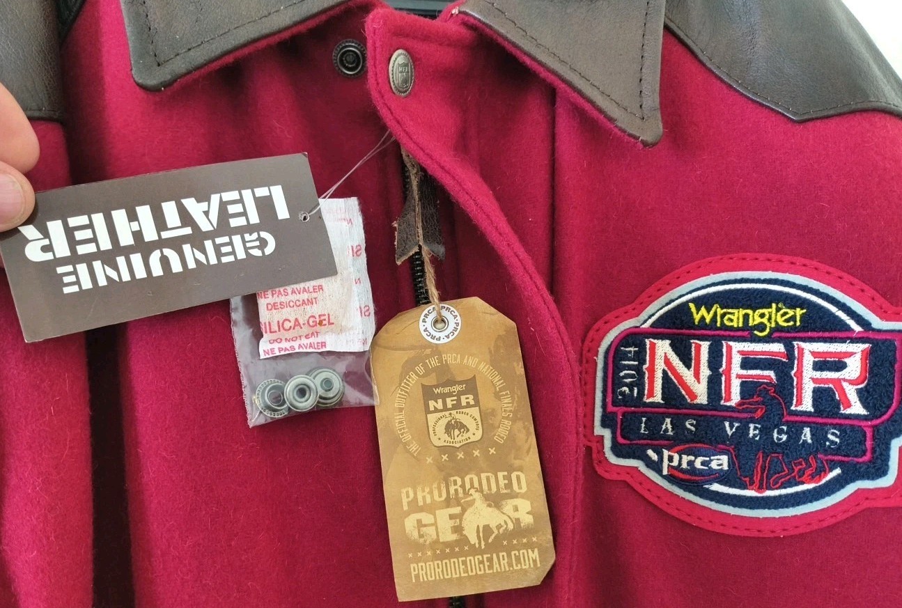 NWT WRANGLER NFR JACKET (DEAD STOCK) LAS VEGAS RODEO XL