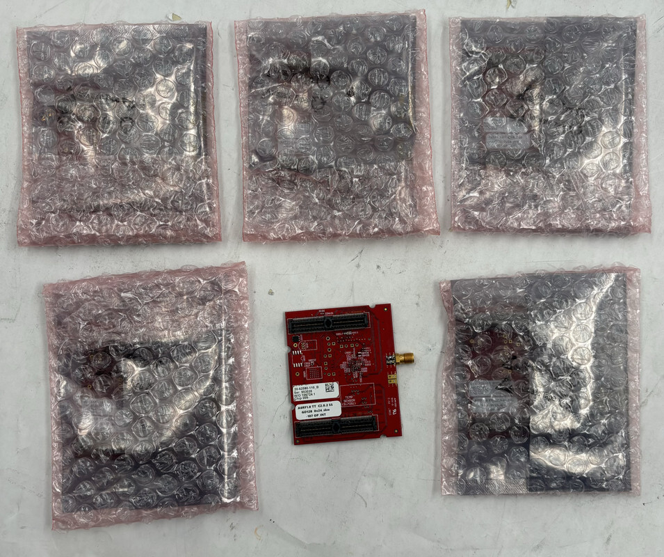 LOT OF 6 LIBRETTO A6RF1.0 GD128 SI7051 20-62580-110_B TEMPERATURE SENSOR BOARDS