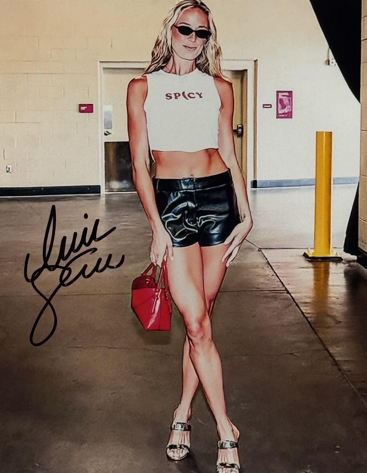Sophie Cunningham - SPICY -  Autographed Signed 8 x 10 Photo w/COA