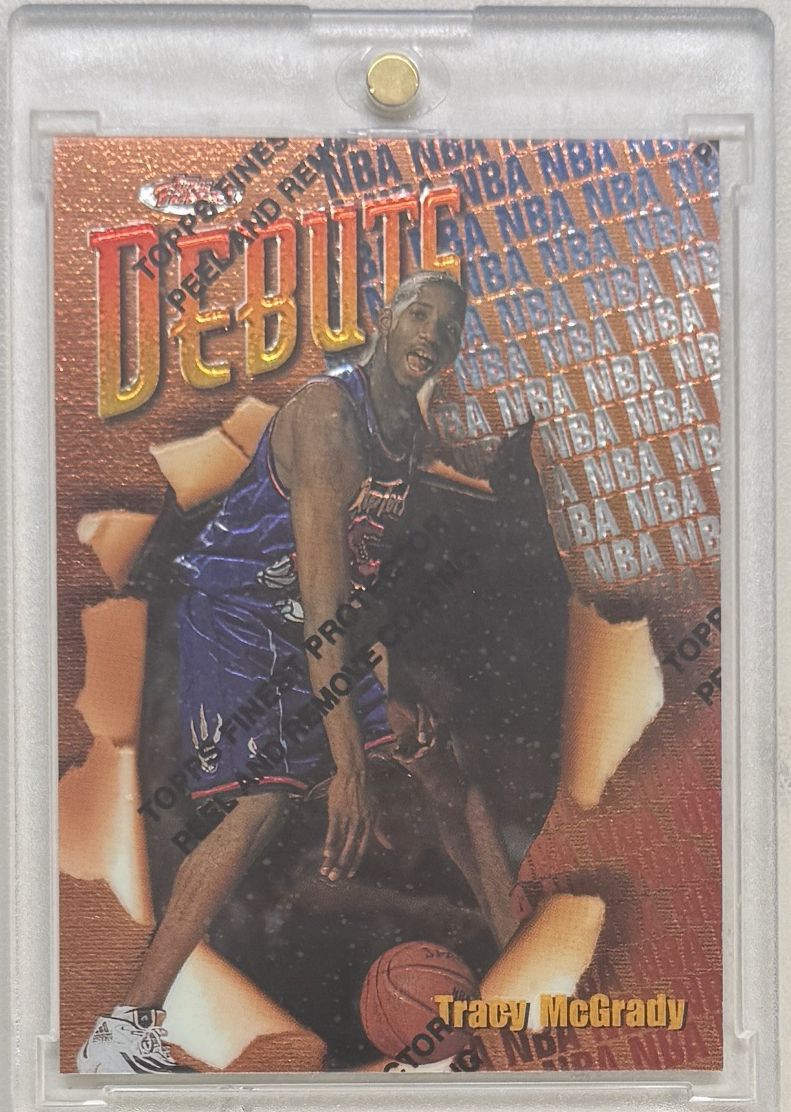 1997 Rare NBA Topps TRACY MCGRADY ROOKIE CARD RAPTORS GOAT 1997 Rare NBA Topps TRACY MCGRADY ROOKIE CARD RAPTORS GOAT