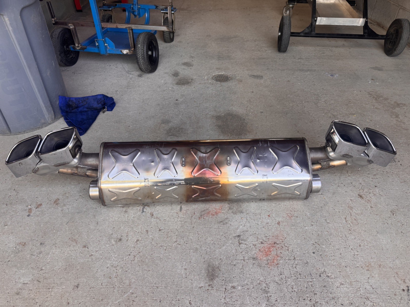 2014 15 16 17 18 Porsche 911 991.1/.2 Turbo/S OEM Exhaust 🔥🔥🔥🔥🔥🔥 MINT