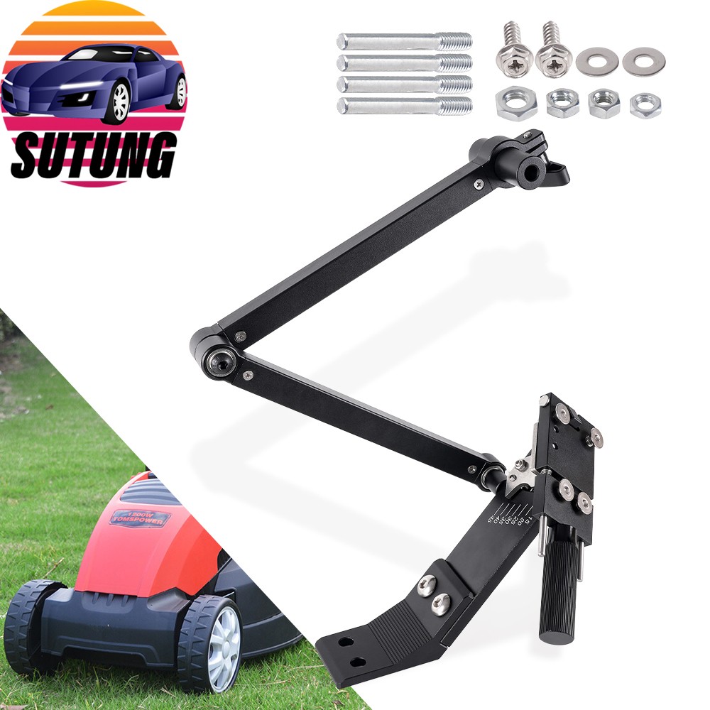 Upgrade Large Size Lawn Mower Blade Sharpener 15°-45° Adjustable Frame w/ Handle