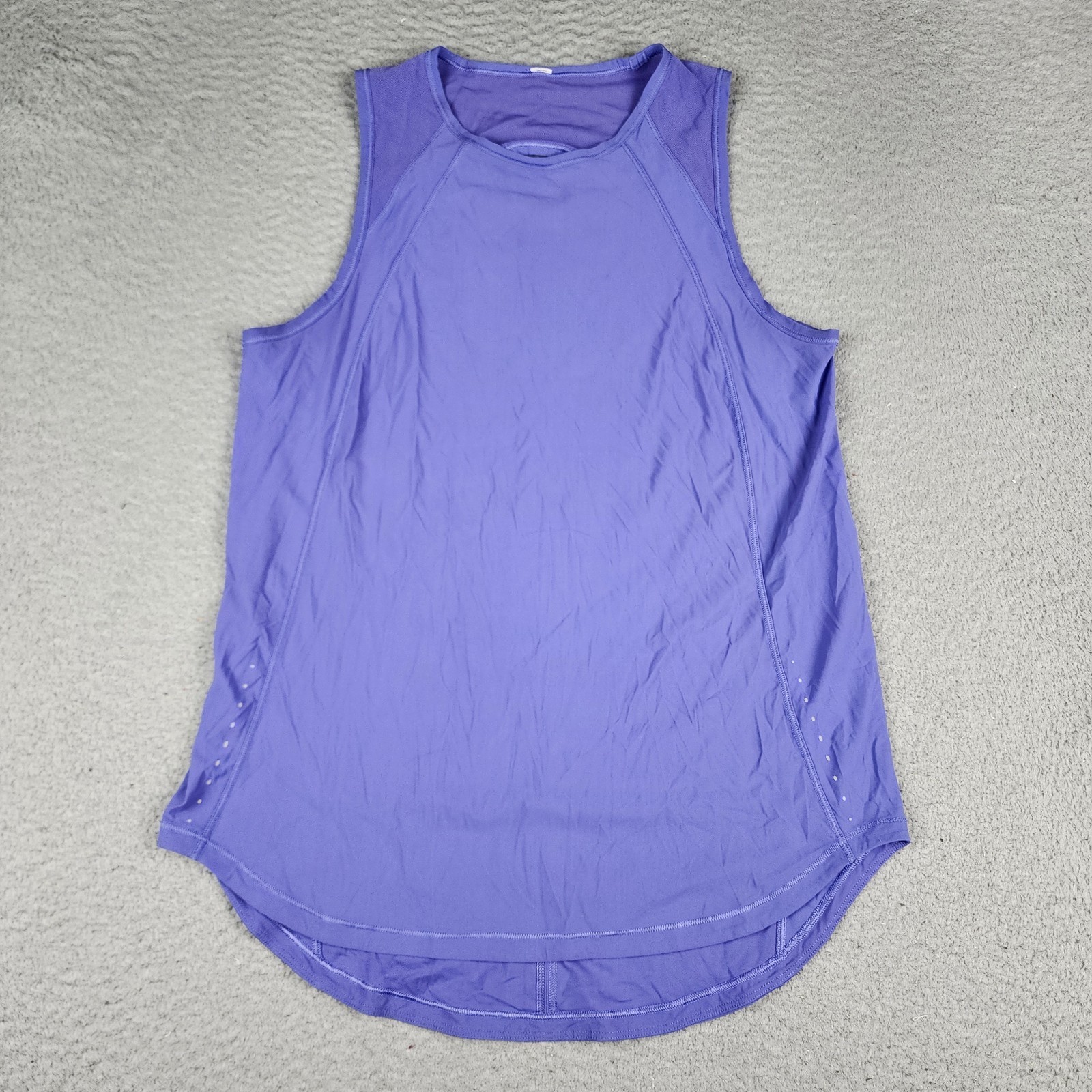 Lululemon Tank Top Womens 4 Purple Tech Active Running Yoga
