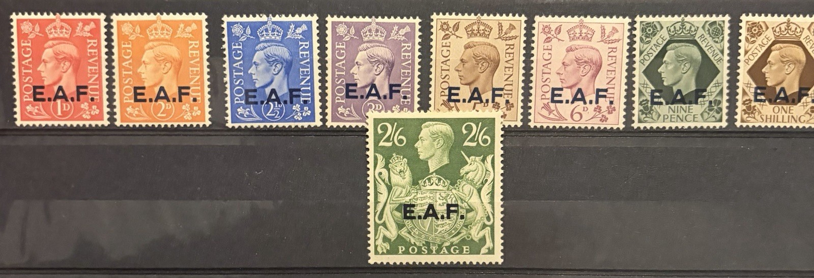 Somalia British KGVI 1943 Set Unmounted Mint Cat £55 SG S1-S9 Somalia British KGVI 1943 Set Unmounted Mint Cat £55 SG S1-S9