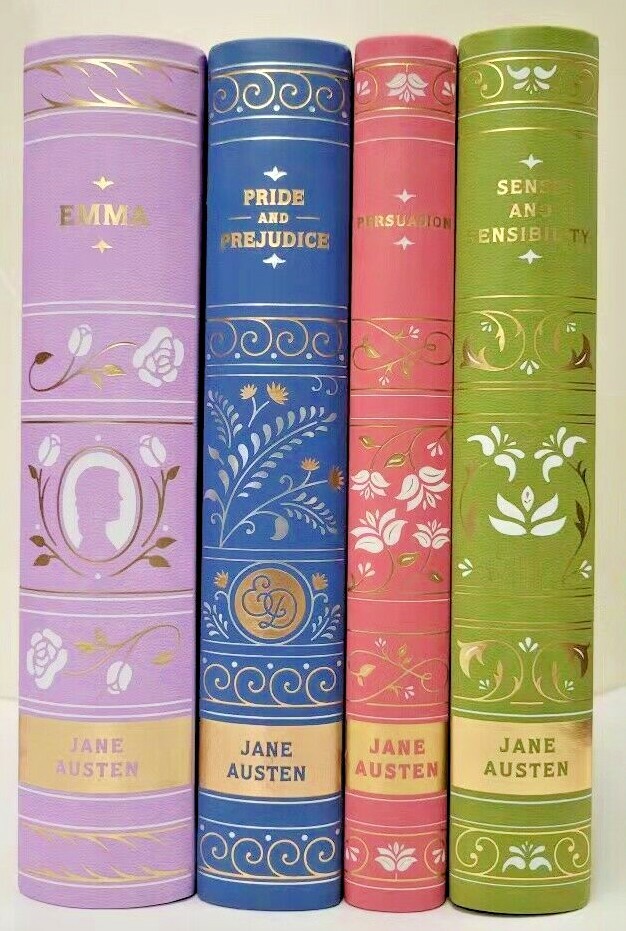 PRIDE AND PREJUDICE PERSUASION SENSE AND SENSIBILITY EMMA ~ Jane Austen 4 Books~