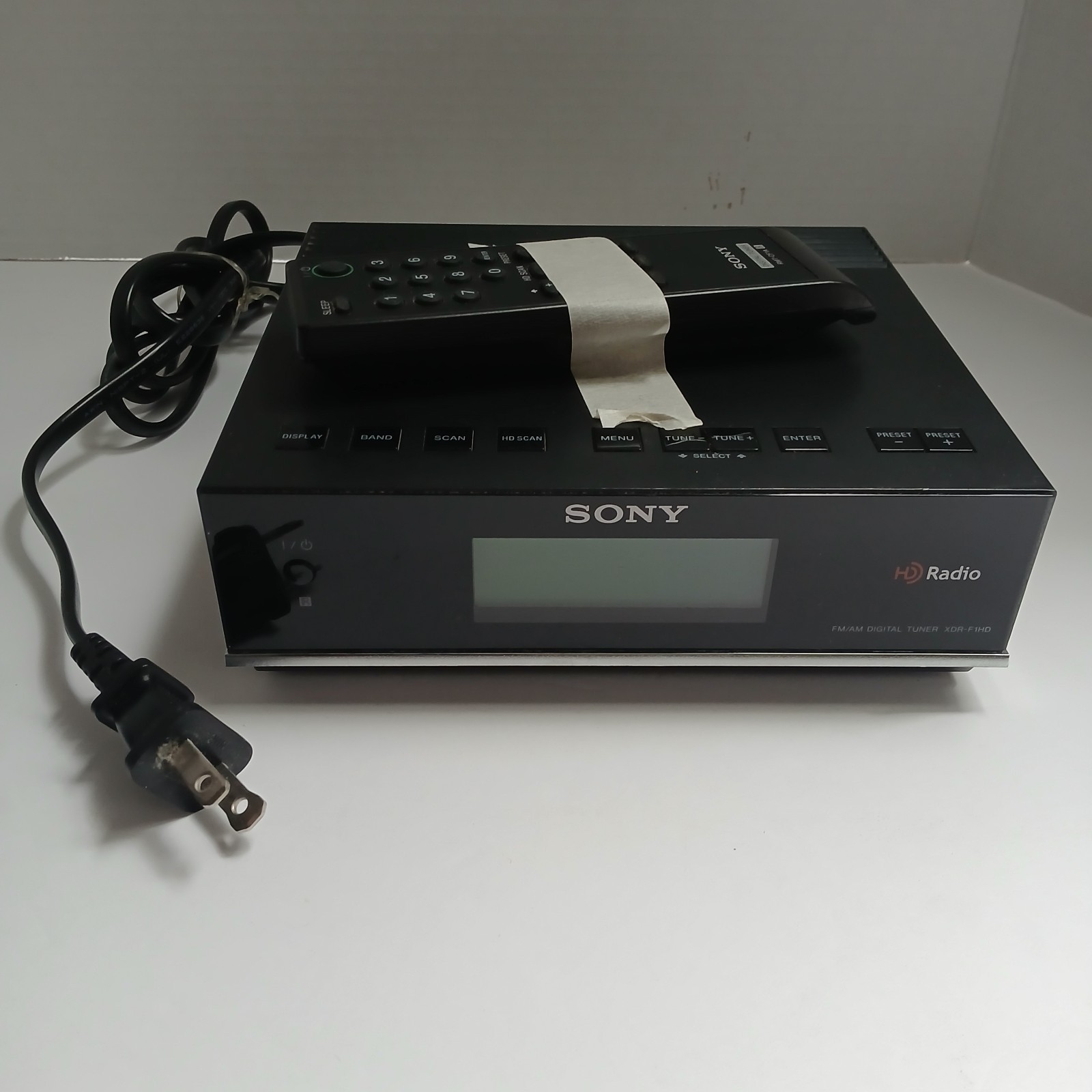 Sony XDR-F1HD HD Radio FM AM Digital Tuner Receiver w/ Remote Audiophile TESTED