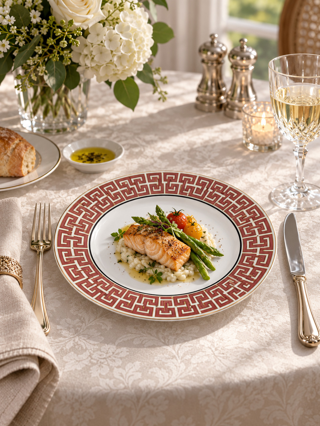 Wedgwood Dynasty Accent Luncheon Plate 6790971