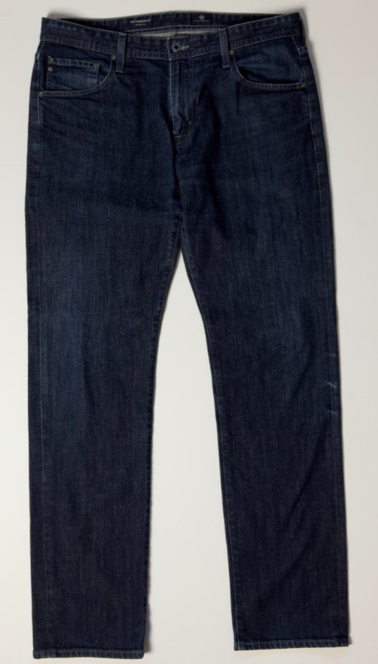 AG Adriano Goldschmied Graduate Jeans Mens 36x34 Tailored Leg Dark Rinse Wash AG Adriano Goldschmied Graduate Jeans Mens 36x34 Tailored Leg Dark Rinse Wash