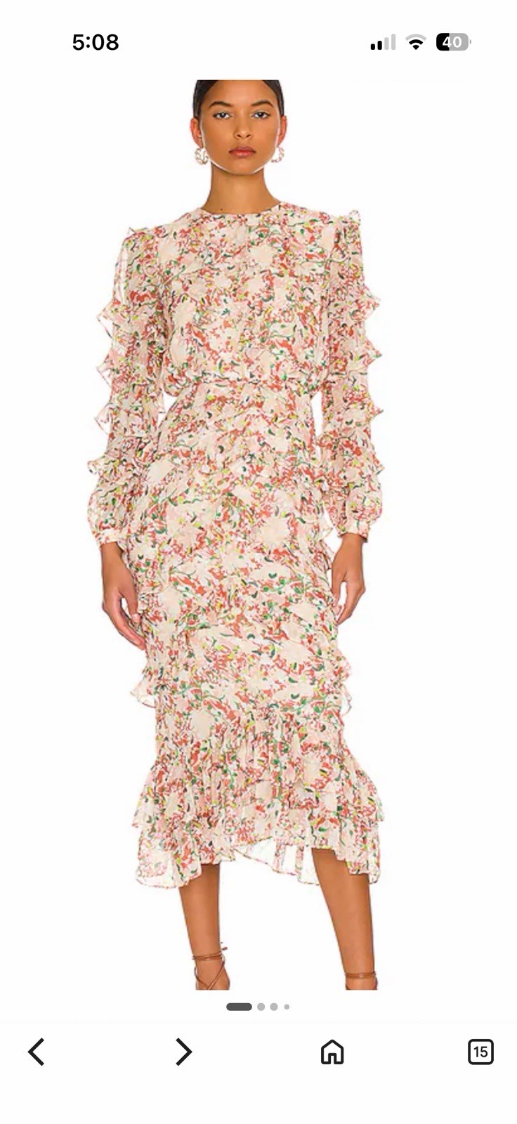 SALONI Victoria Dress-Amaryllis~Size US 12 SALONI Victoria Dress-Amaryllis~Size US 12