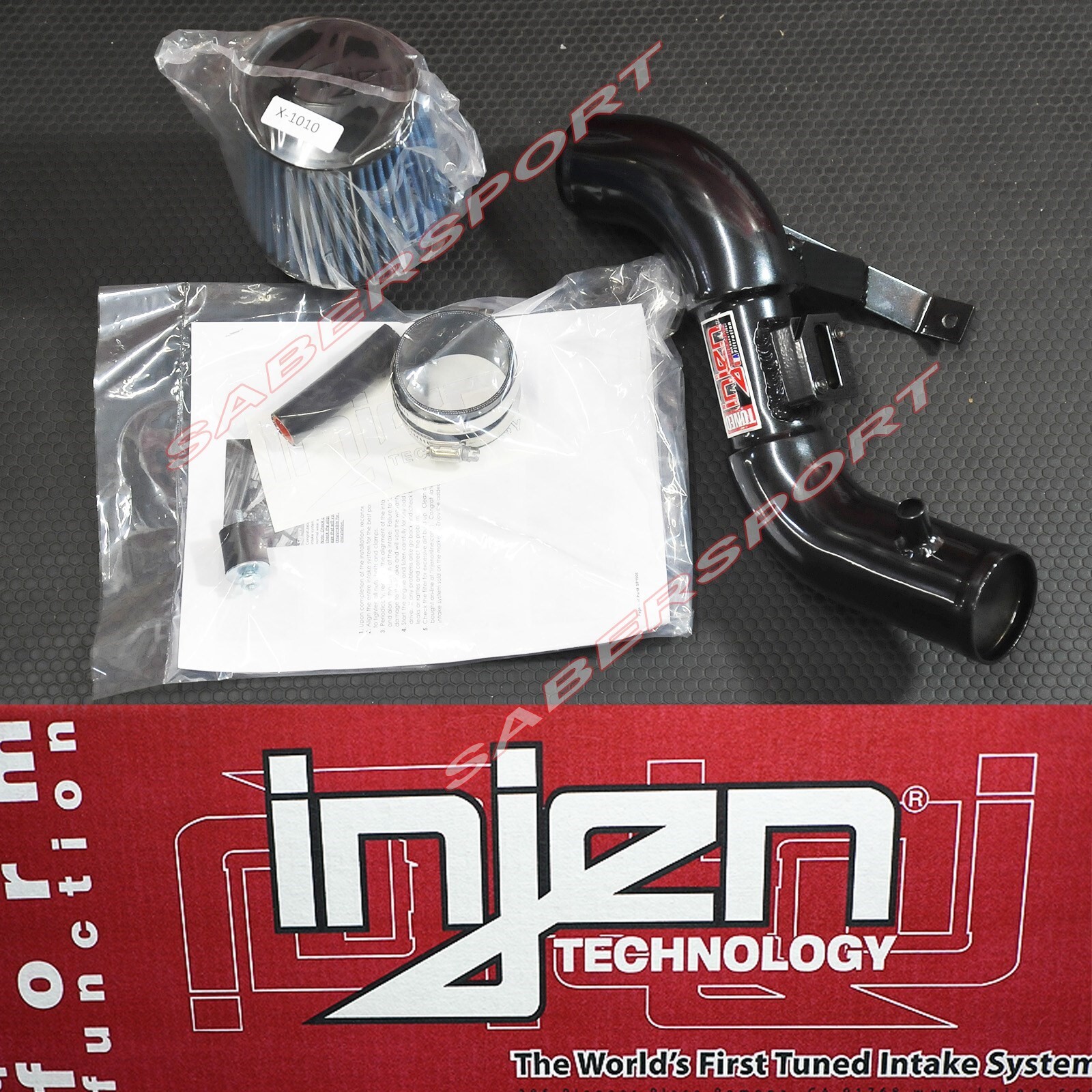 Injen SP1906BLK Black Short Ram Cold Air Intake for 2014-2019 Nissan Versa 1.6L