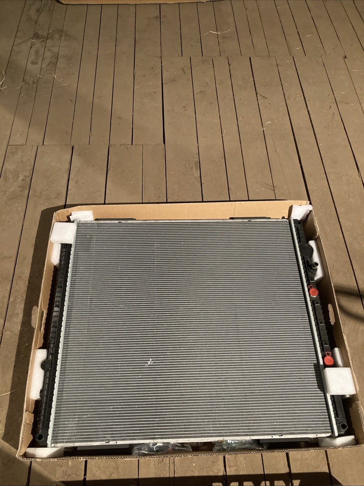 Wheeler Tru-Fit Radiator 1101-0000 w/o Frame-Replaces A05-34049-001 (NOS)