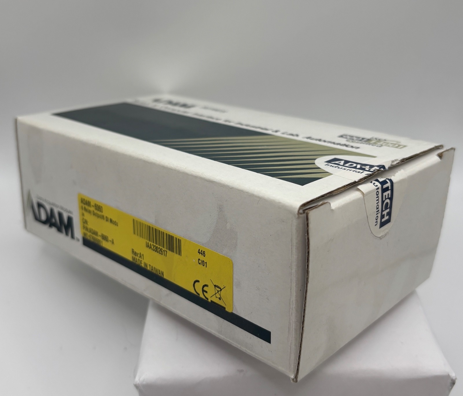 Advantech Corp ADAM-6060 6-ch Digital Input and 6-ch Relay Out Modbus TCP Module Advantech Corp ADAM-6060 6-ch Digital Input and 6-ch Relay Out Modbus TCP Module