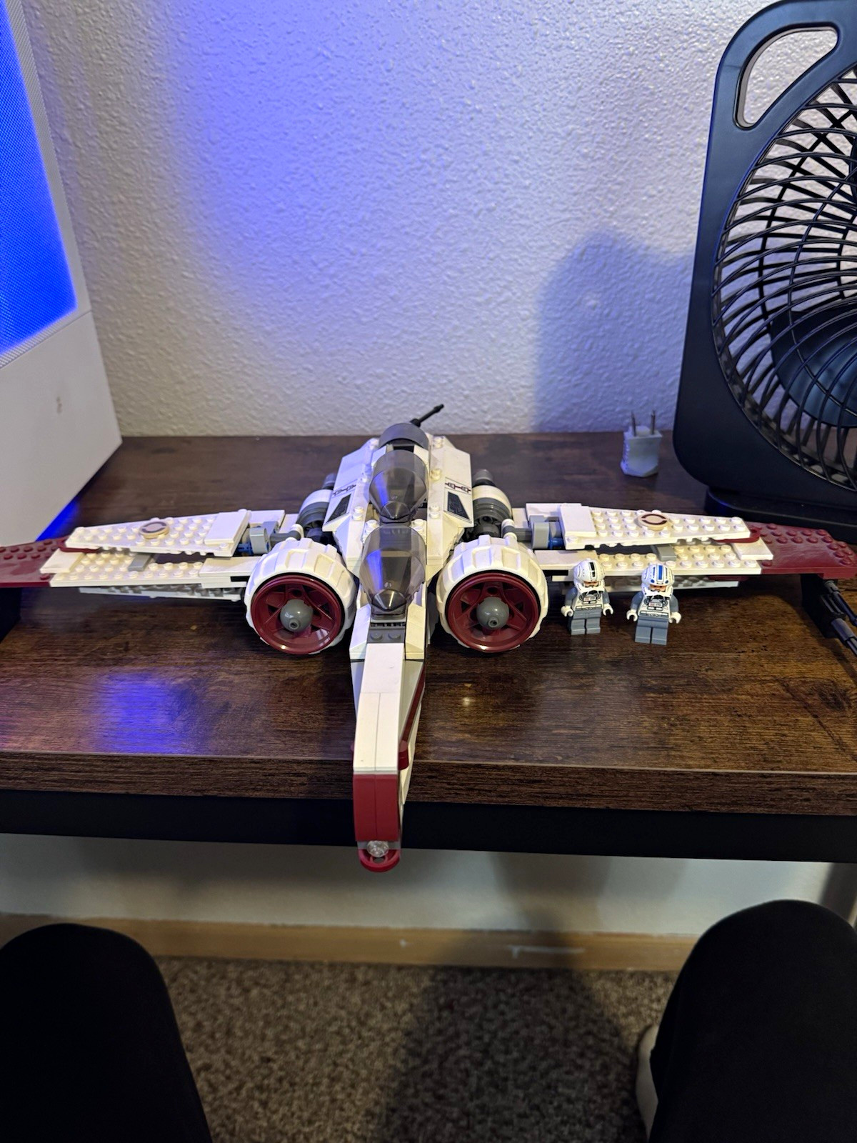 LEGO Star Wars ARC-170 Starfighter 8088 Near Complete. See description
