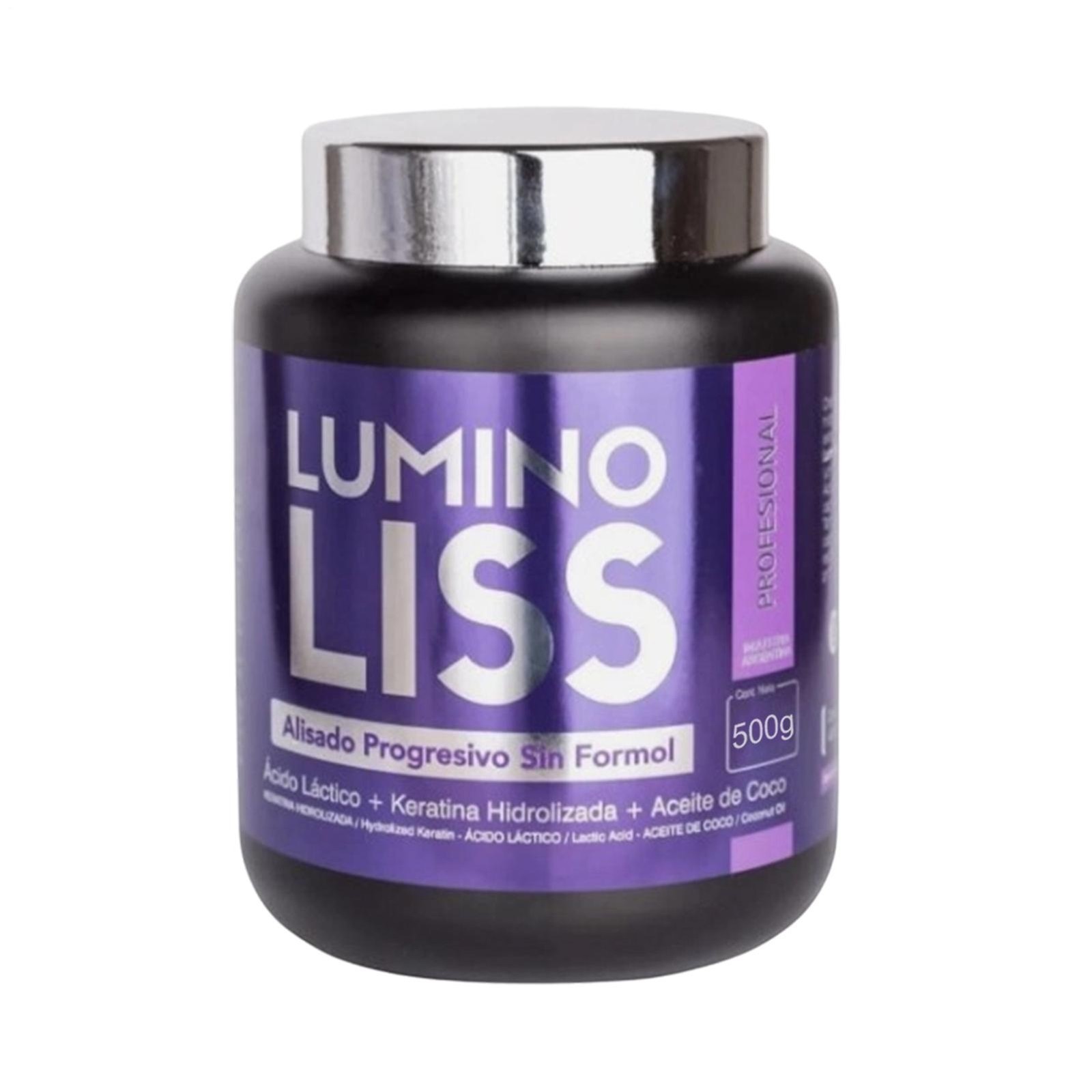 LUMINO LISS Alisado Progresivo Sin Formol 1kg Keratina Brillo Espejo