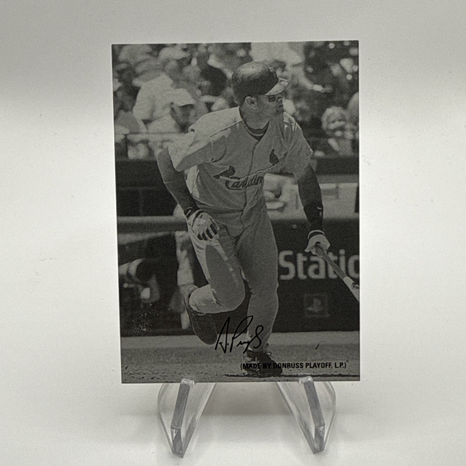2004 Donruss Leaf Exhibits #’d /66 Albert Pujols #2 Cardinals