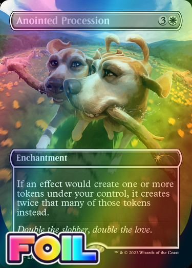 x1 Anointed Procession // Anointed Procession SLD MTG 1511 FOIL RARE 1x