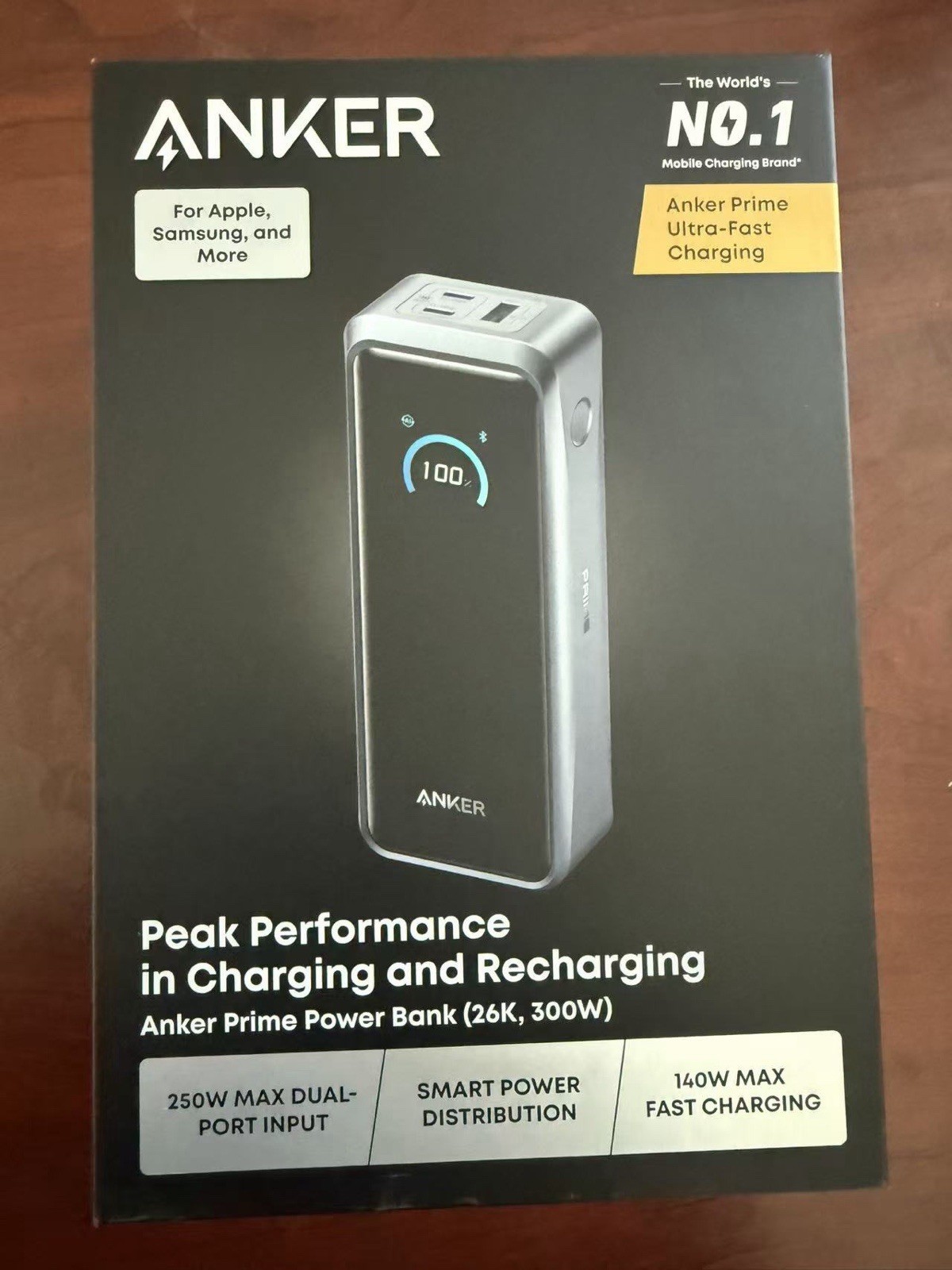 New Anker Prime Power Bank 26K 300W New Anker Prime Power Bank 26K 300W
