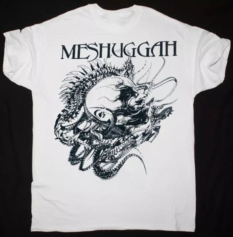 new Merry Christmas Meshuggah band Full Size Cotton Shirt