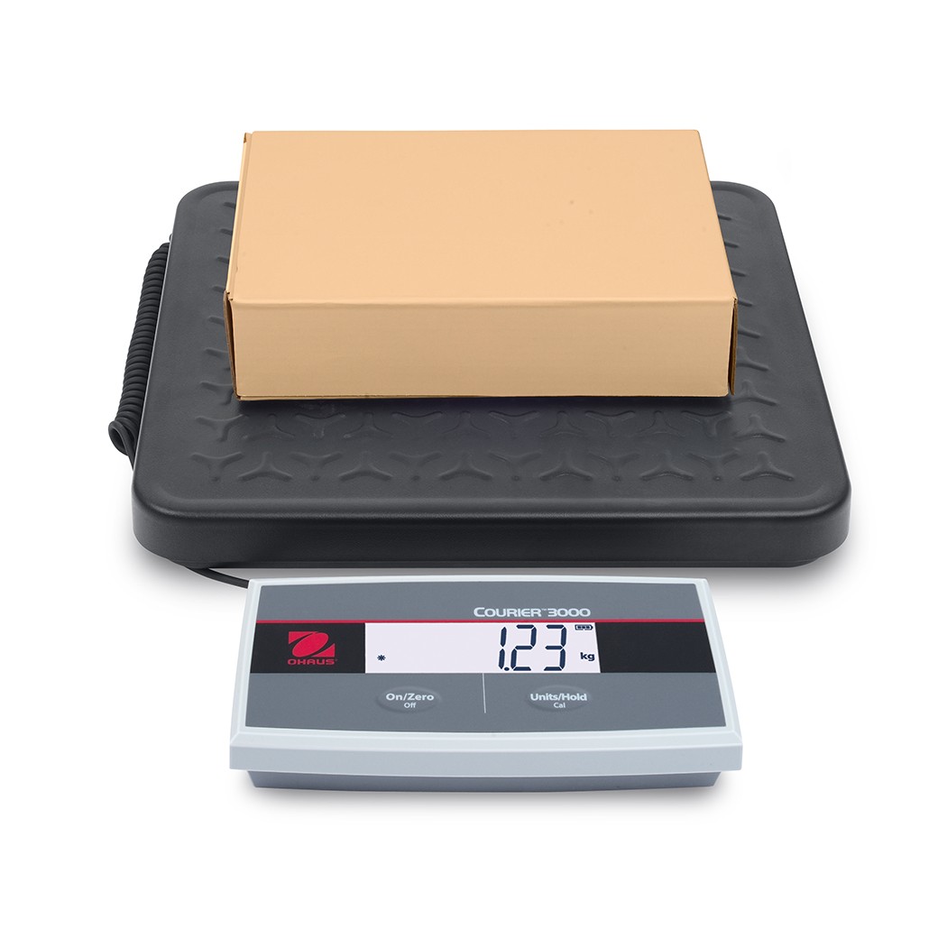 Ohaus i-C31M200R Courier 3000 Shipping Scale, 400 lb x 0.2 lb, 12.6 in x 13 in