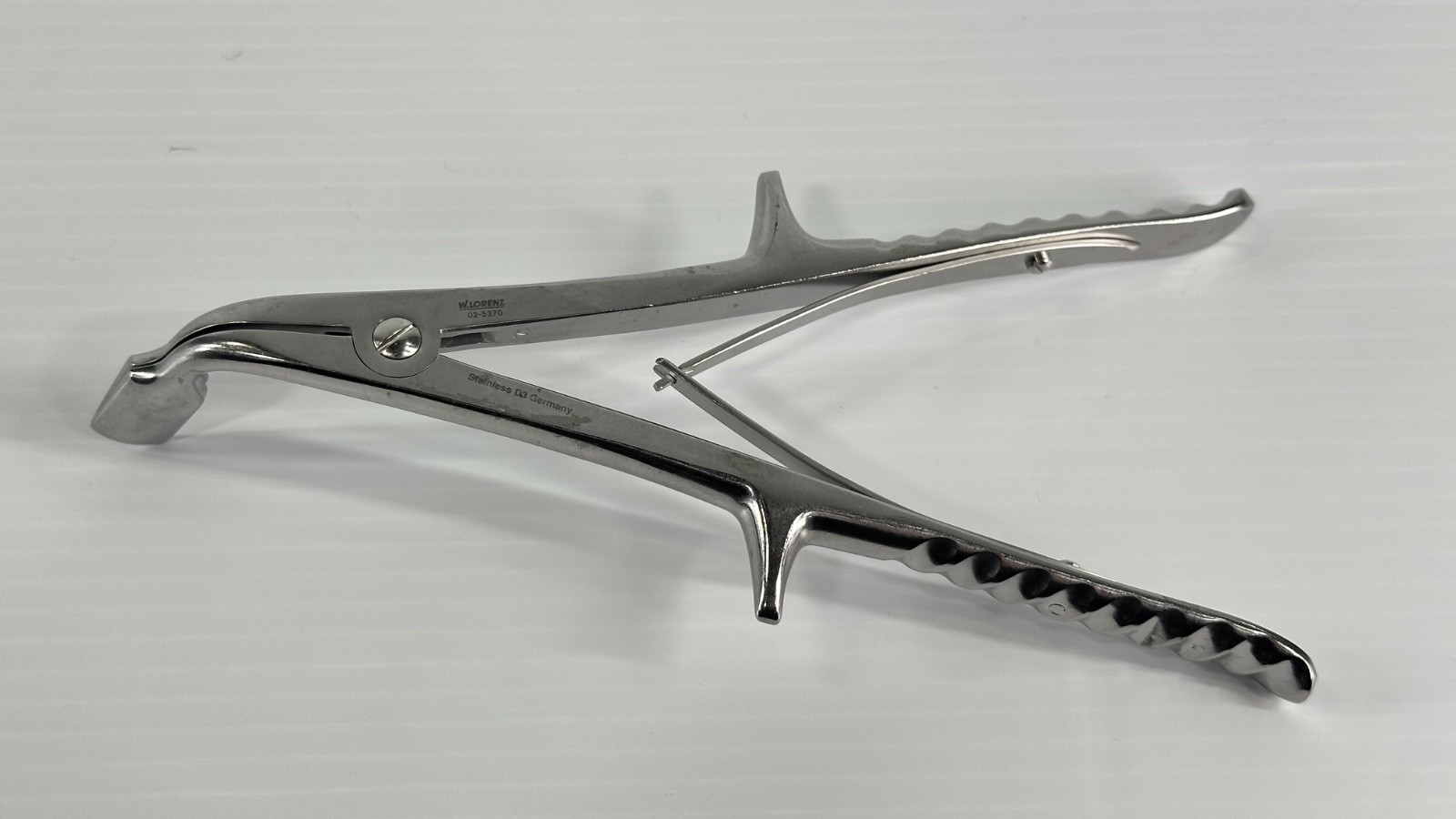 W. Lorenz 02-5370 Stainless Steel Bone Holding Forceps Rongeur