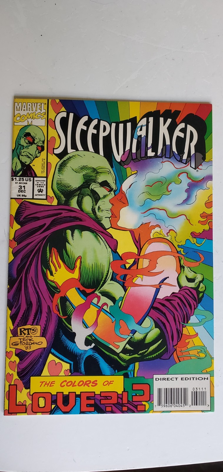 Sleepwalker #31 NM 1993 Marvel Direct Edition Sleepwalker #31 NM 1993 Marvel Direct Edition