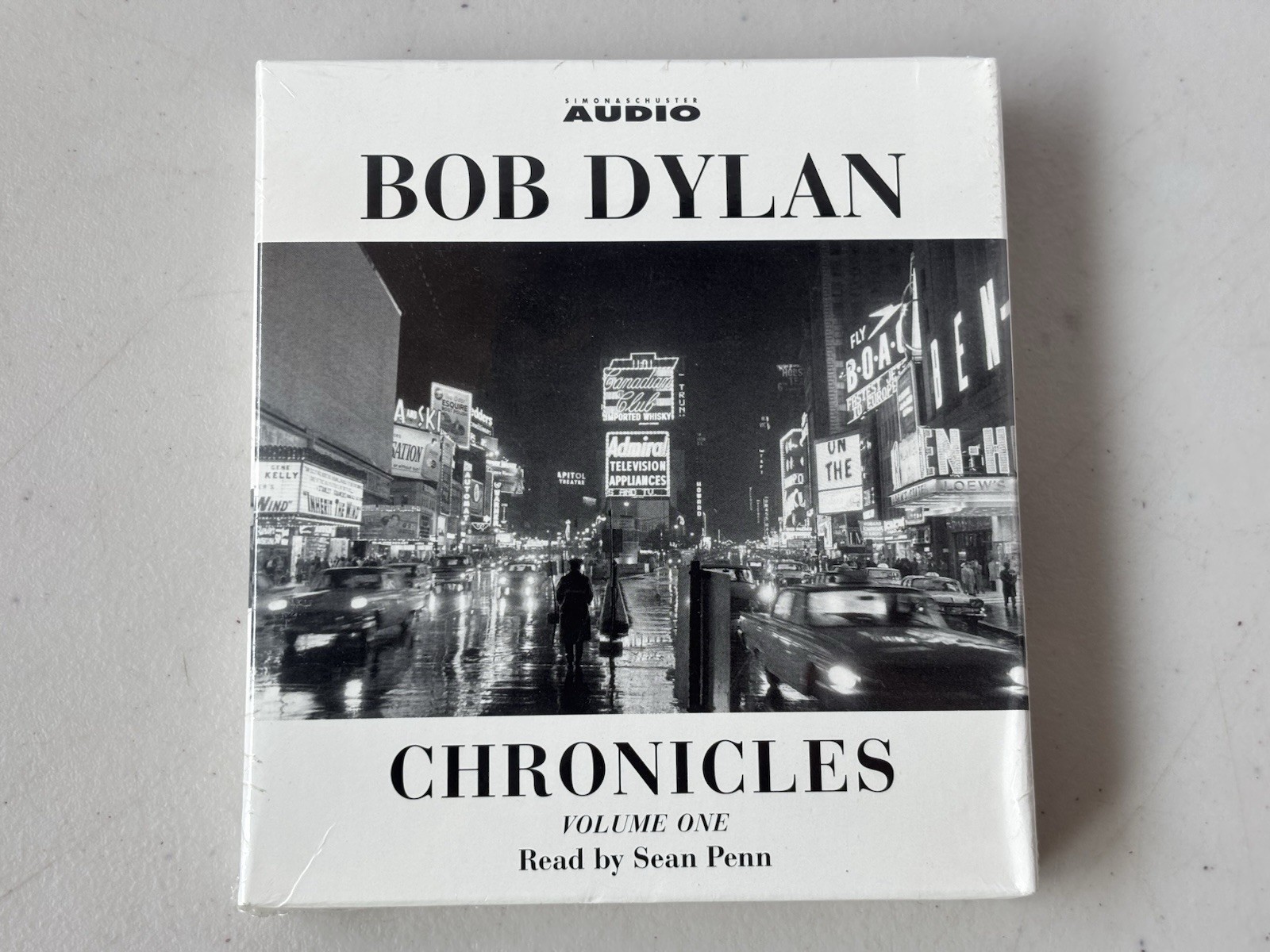 Chronicles : Volume One by Bob Dylan (2004, CD) Read By Sean Penn - New Sealed