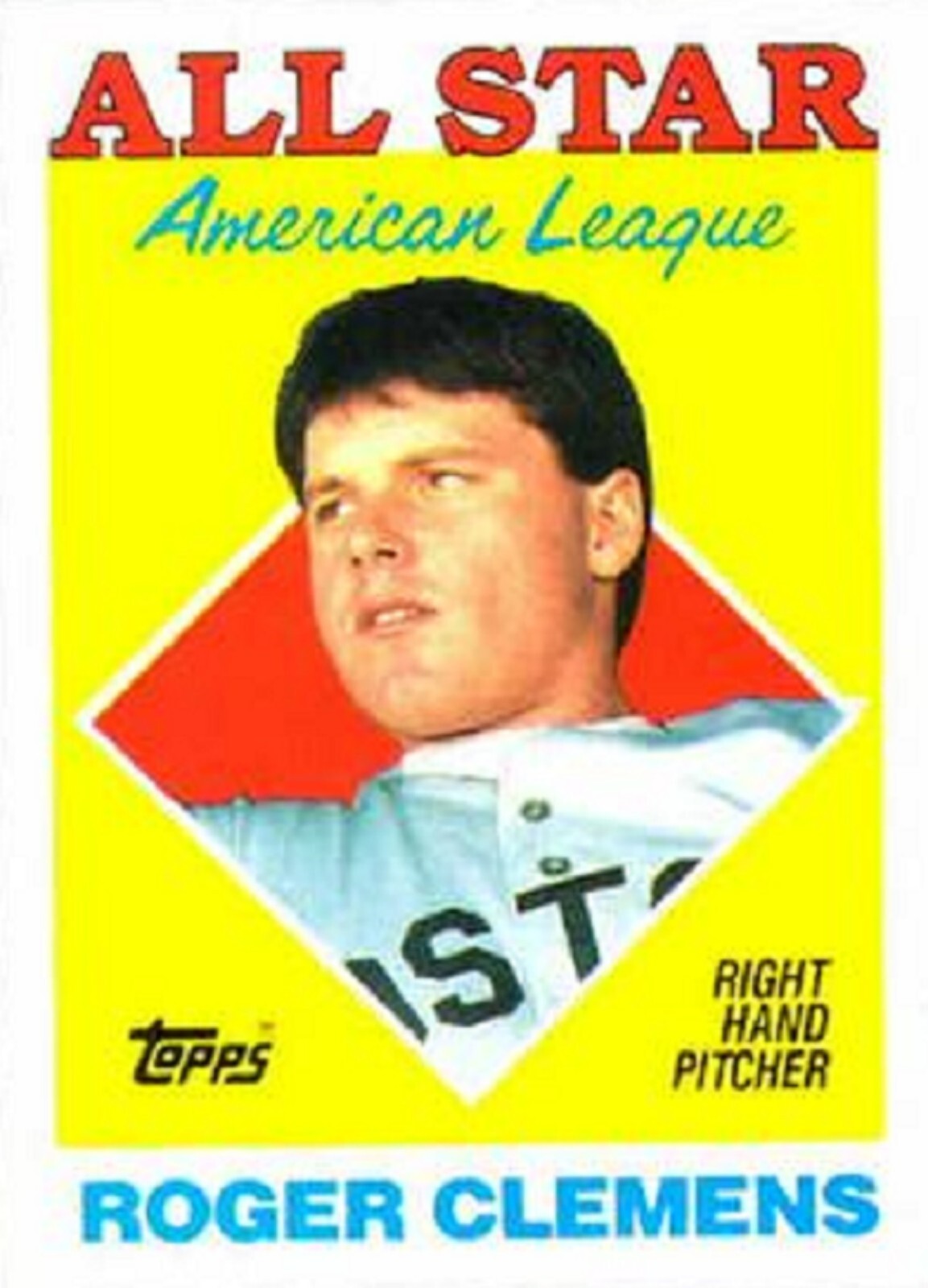 1988 Topps #394 Roger Clemens Boston Red Sox