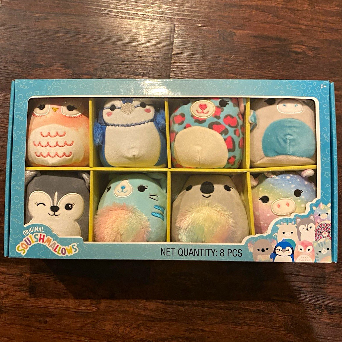Original Squishmallows 5” Mini Plush 8-pack Assorted Exotic Animals New Open Box Original Squishmallows 5” Mini Plush 8-pack Assorted Exotic Animals New Open Box