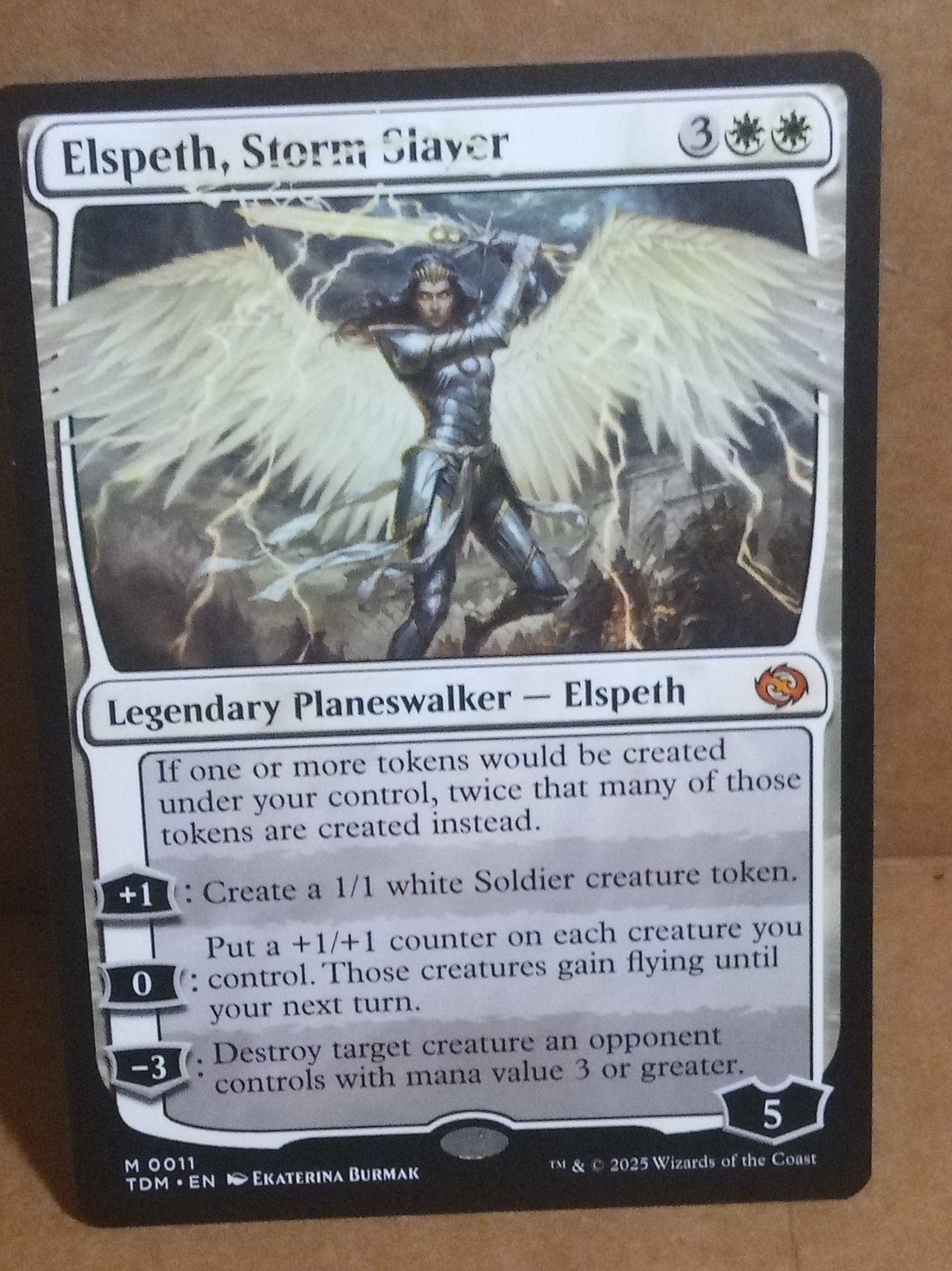 Elspeth, Storm Slayer Tarkir: Dragonstorm Regular