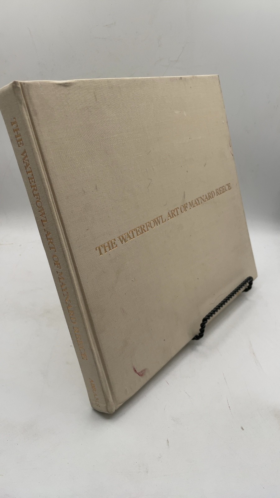 The Waterfowl Art of Maynard Reece Maynard Reece Hardcover Deluxe Edition 1985