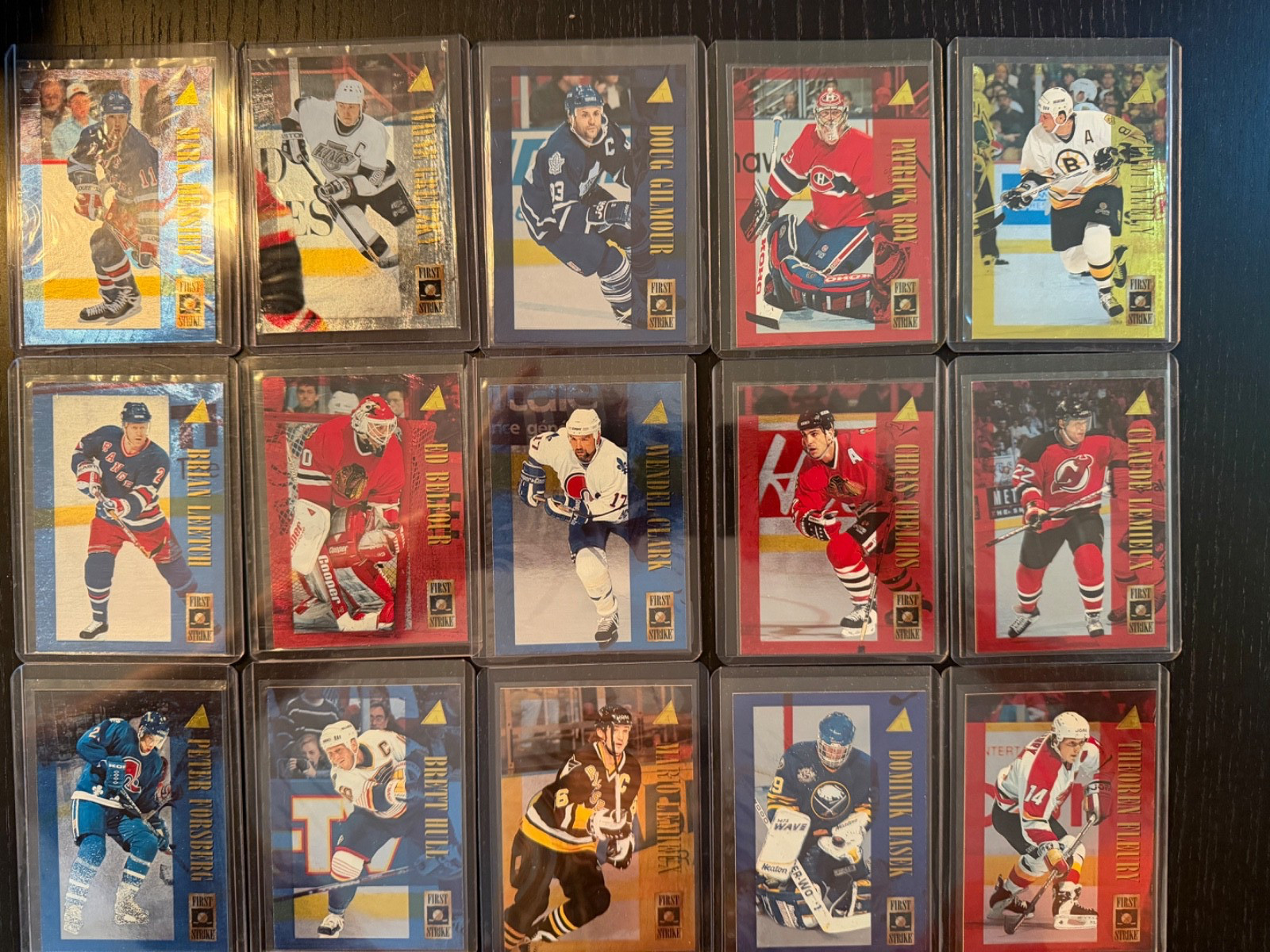 1995-96 Pinnacle First Strike Complete 15 card set Nm/M