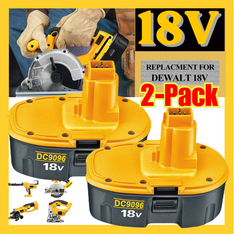 2-4PACK 18V replace For Dewalt 18 VOLT XRP Ni-MH 7.0Ah Battery DC9099 DC9096 