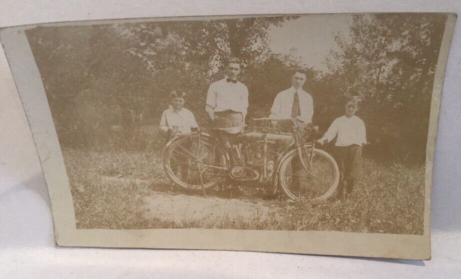Vintage Indian Motorcycle Postcard Real Photo RPPC Indian Motorcycle Vintage Indian Motorcycle Postcard Real Photo RPPC Indian Motorcycle