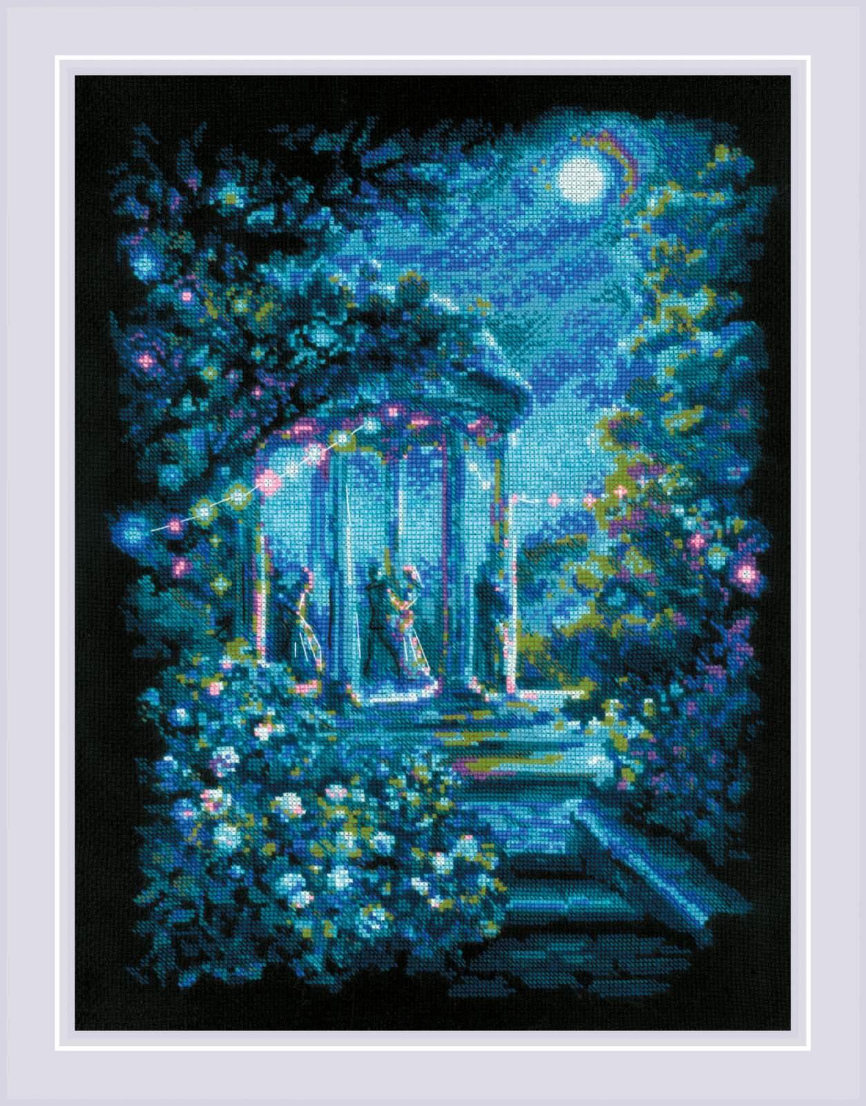 Riolis Counted Cross Stitch Kit Moonlight Magic R2216 Riolis Counted Cross Stitch Kit Moonlight Magic R2216