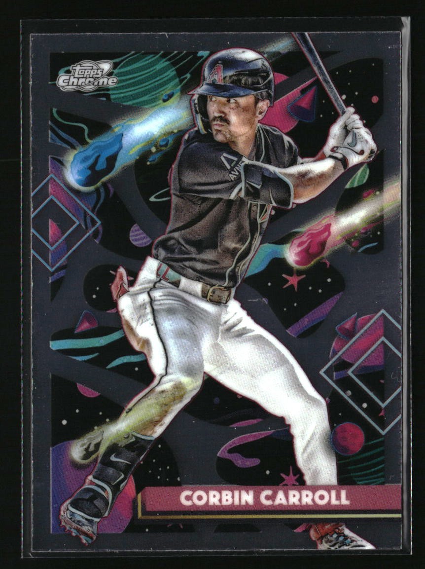 2025 Topps Chrome Cosmic Corbin Carroll #103 Arizona Diamondbacks