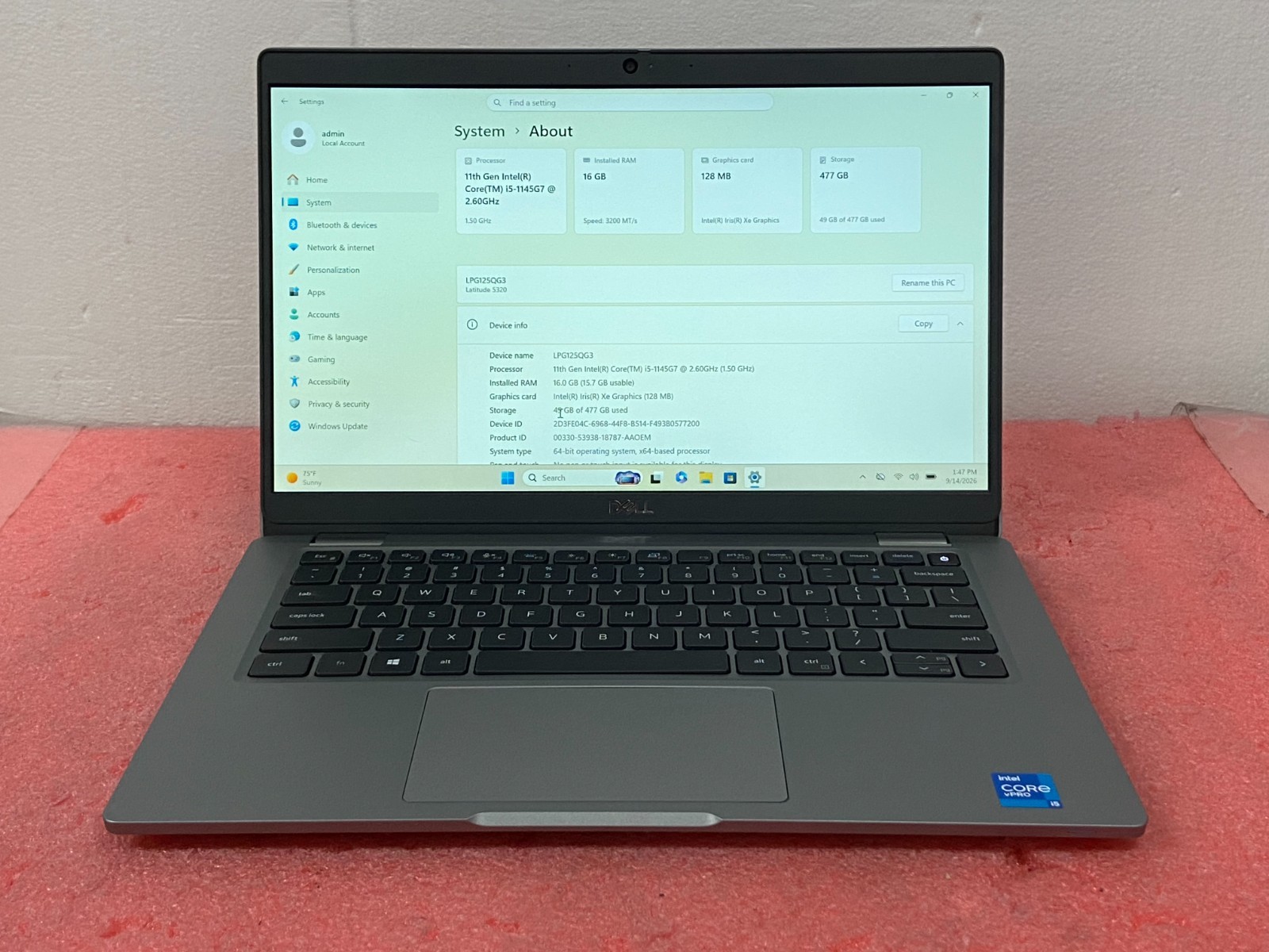 Dell Latitude 5320 13.3\