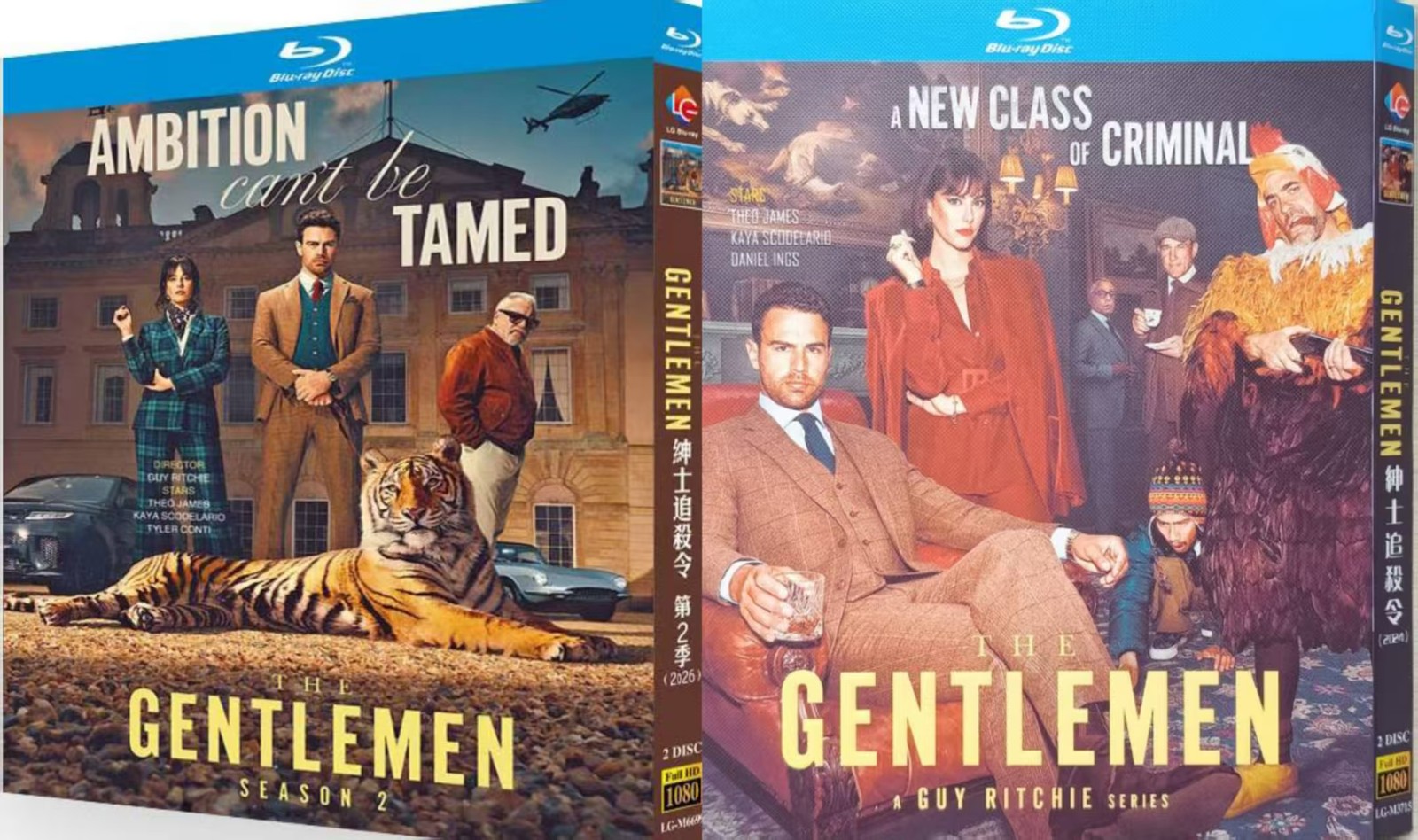 The Gentlemen Season 1-2： 4-BD