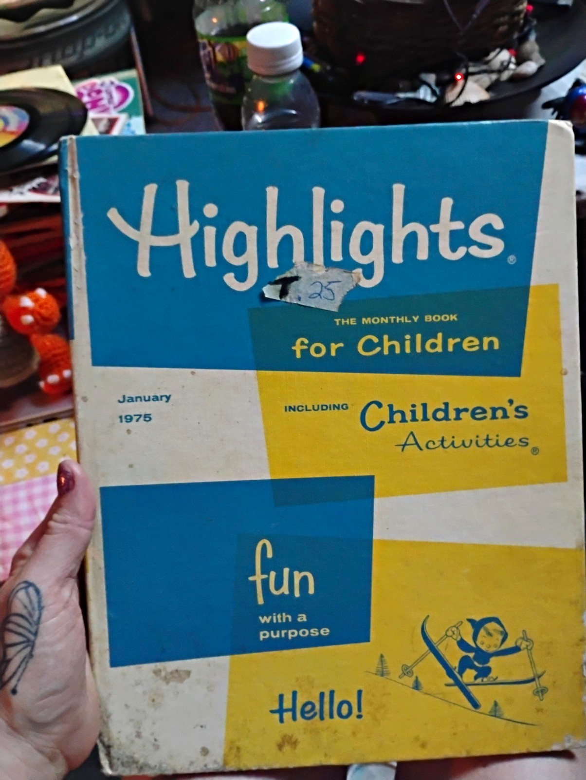 1975 Vintage Hardcover Highlights for Children