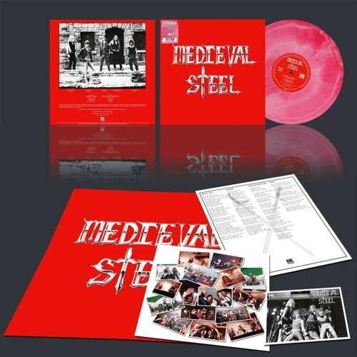 Medieval Steel - Medieval Steel - Red / White Galaxy [New Vinyl LP] Colored Viny